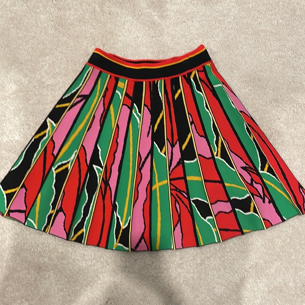 DVF Knit Parker Botanical Skirt